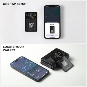 AirCard, ultra thin wallet tracker, Apple Find My compatible 4