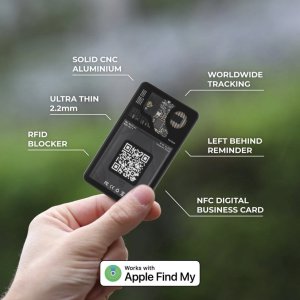 AirCard, ultra thin wallet tracker, Apple Find My compatible 5