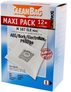 24x WORKI DO ODKURZACZA PHILIPS ELECTROLUX AEG S-BAG CLASSIC + FILTRY 2