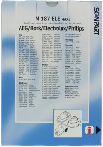 24x WORKI DO ODKURZACZA PHILIPS ELECTROLUX AEG S-BAG CLASSIC + FILTRY 3