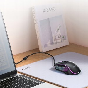 yesido KB20 Przewodowa Myszka Gamingowa 2.4GHz, BLACK / CZARNY 2