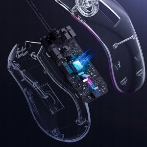 yesido KB20 Przewodowa Myszka Gamingowa 2.4GHz, BLACK / CZARNY 7