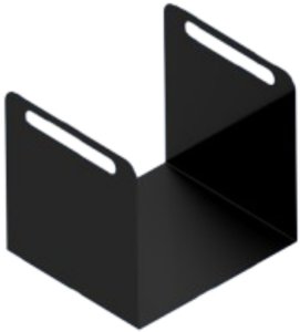 Stojak na drewno kominkowe IGA Stalowy wolnostojący regał 2