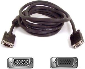 Kabel D-Sub (VGA) - D-Sub (VGA) 15m czarny 2
