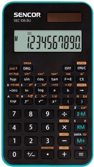 Kalkulator Casio SEC 106 BU 1