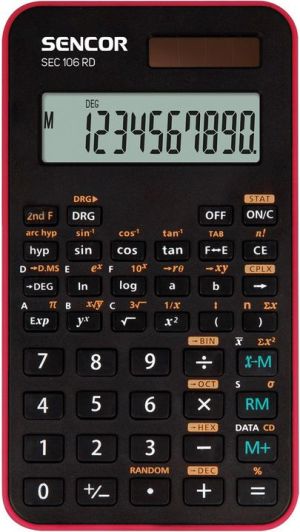 Kalkulator Casio SEC 106 RD 1