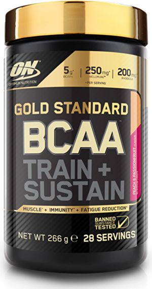 Optimum Nutrition Gold Standard BCAA [Train + Sustain] Brzoskwinia-marakuja 266g 1