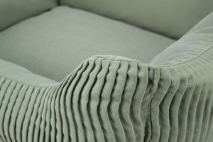 TRIXIE Marley, Bolster pet bed, Indoor, Dog, Green, Rectangular, Monochromatic 3