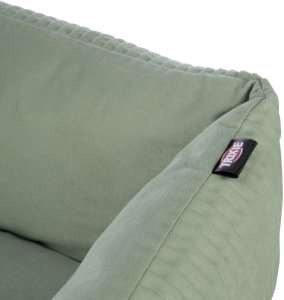 Trixie TRIXIE Marley, Bolster pet bed, Indoor, Dog, Green, Rectangular, Monochromatic 4