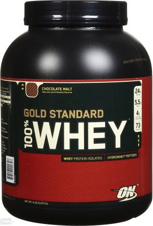 Optimum Nutrition ON 100% Whey Gold Truskawka 2,27kg 1