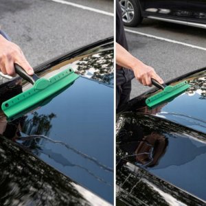 Vikan Vikan Forrudeskraber med svamp & teleskopskaft 710mm sort 8