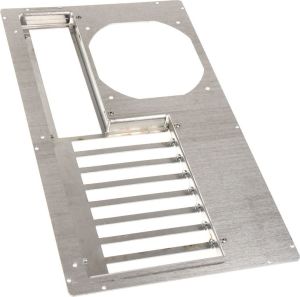 DimasTech Taca płyty głównej ATX, 8 gniazd - Aluminium (S0033RW) 4