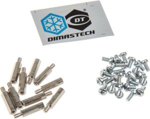 DimasTech Taca płyty głównej ATX, 8 gniazd - Aluminium (S0033RW) 5