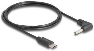 Kabel USB Delock USB-C - DC 3.5 x 1.35 mm 1.5 m Czarny (85393) 2
