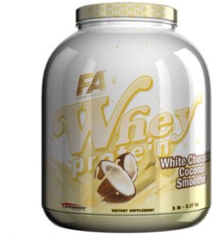 FA Nutrition Whey Protein Biała czekolada-kokos 2270g 1