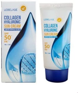LEBELAGE Krem do twarzy SPF 50+ z kwasem hialuronowy 70 ml 1