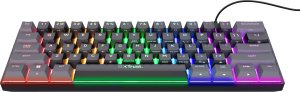 Trust GXT 867 Acira, Wired, USB, Mechanical, QWERTY, RGB LED, Black, Grey 1