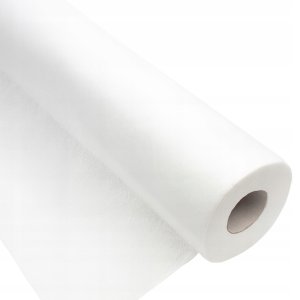 Jednorazowy podkład medyczny flizelinowy 20g 80cm x 100m biały 1
