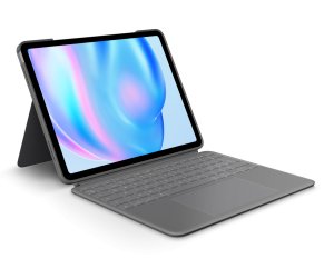 Logitech Combo Touch, QWERTY, Duński, Fiński, Norweski, Szwedzki, Trackpad, 1.9 cm, 1 mm, Apple 2