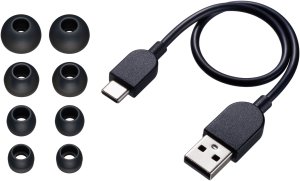 Słuchawki JVC XX Deep Bass Wireless Earbuds Black, True Wireless Stereo (TWS), 20 - 20000 Hz, Calls/Music, 8.8 g, Headset, Black, Red 4