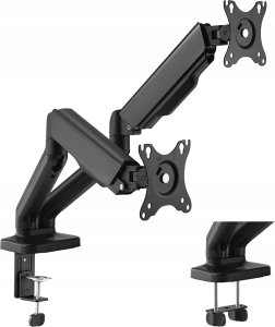 LogiLink LogiLink Dual Monitor mount, 17-32, steel, spring-assisted 2
