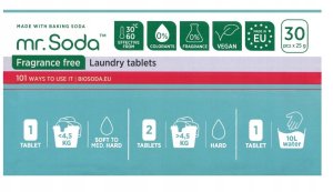 Mr&Mrs Fragrance Soda Laundry tablets 30 pcs x 25 g mr. Soda 2