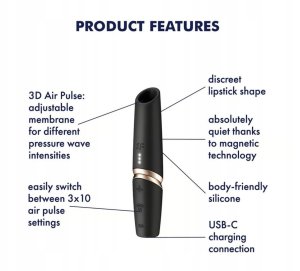 SATISFYER_Perfect Kiss ciśnieniowy masażer łechtaczki 2