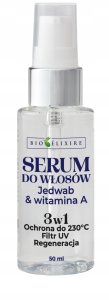 BIOELIXIRE_Jedwab z Witaminą A olejek do włosów 50ml 2