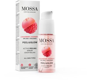 MOSSA_Aktywne serum złuszczające na noc z Maliną i Borówką Brusznicą 30ml 1