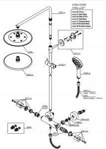 Damixa Brusesystem Silhouet czarny 6