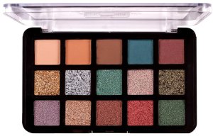 J.CAT BEAUTY_Dia &amp; Noche Tri-Element 15 Eyeshadow Palette paleta cieni do oczu 102 Noche 16g 1