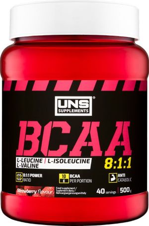 UNS Supplements BCAA 8-1-1 Pomarańcz 500g 1