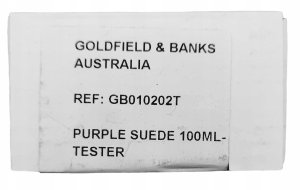 GOLDFIELD&amp;BANKS Purple Suede Parfum Concentrate spray 100ml 5