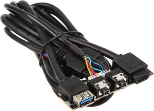SilverStone Panel przedni USB, Jack (SST-G11310650-RT) 3