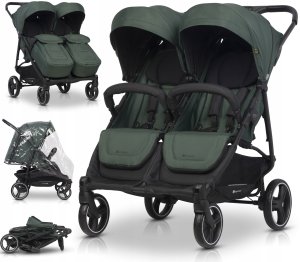 Wózek Euro-Cart Dvynukų vežimėlis Euro-cart Doblo, Jungle 4