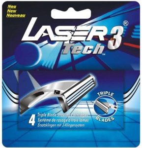 Skustuvo galvutės Laser Tech3 4 vnt 1