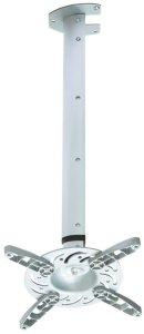 Uchwyt do projektorów Techly Ramię, 60-120 cm, sufitowe, srebrny (301566) 2