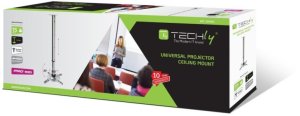 Uchwyt do projektorów Techly Ramię, 60-120 cm, sufitowe, srebrny (301566) 5