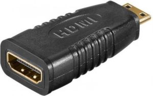 Adapter AV Techly HDMI Mini - HDMI czarny (304215) 1