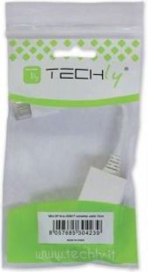 Adapter AV Techly DisplayPort Mini - DVI-I biały (304222) 2