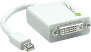 Adapter AV Techly DisplayPort Mini - DVI-I biały (304222) 3