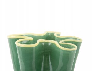 Art-Pol Wazon szklany RUFFLES, 31,5 cm 2