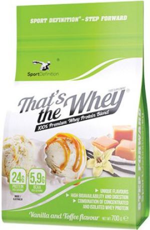 Sport Definition Thats the Whey Vanilla Toffee 700g 1