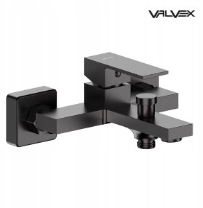 Valvex bateria wannowa ścienna ARS, gun metal 2419870 4