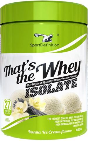 Sport Definition Thats the Whey ISOLATE Lody Waniliowe 600g 1