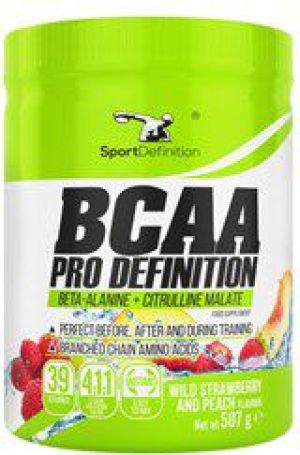 Sport Definition BCAA PRO Definition Wild Strawberry Peach 507g 1