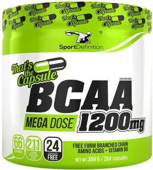 Sport Definition BCAA 1200mg Thats the Capsule 264 kaps. 1