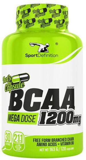 Sport Definition BCAA 1200mg Thats the Capsule 120 kaps. 1