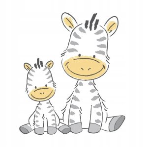 Memorysolution Gultukas voniai Maltex Grey Zebra, 6609 3
