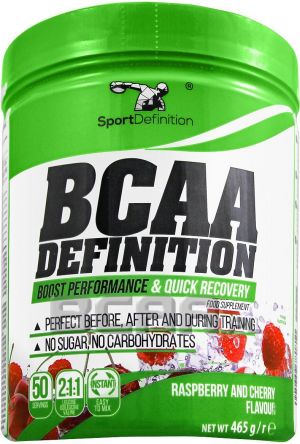 Sport Definition BCAA Raspberry Cherry 465g 1